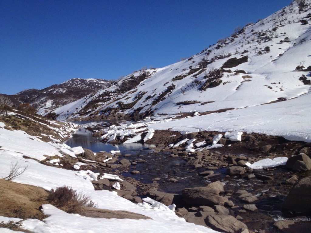 The Guthega dam area