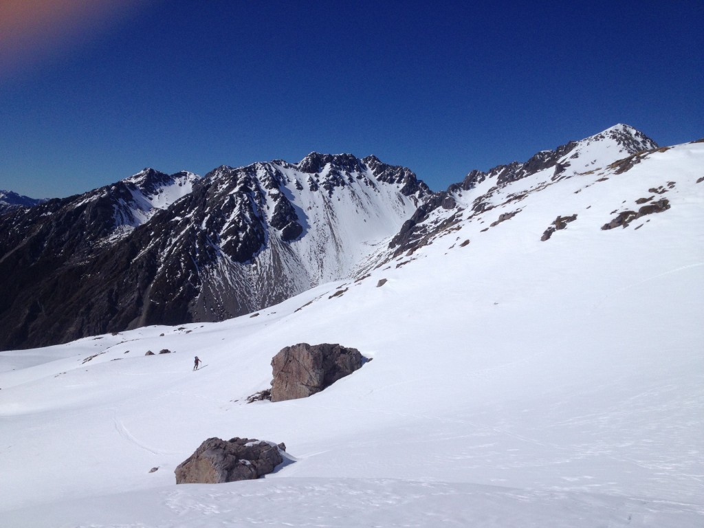 Heading toward the Angelus Cirque