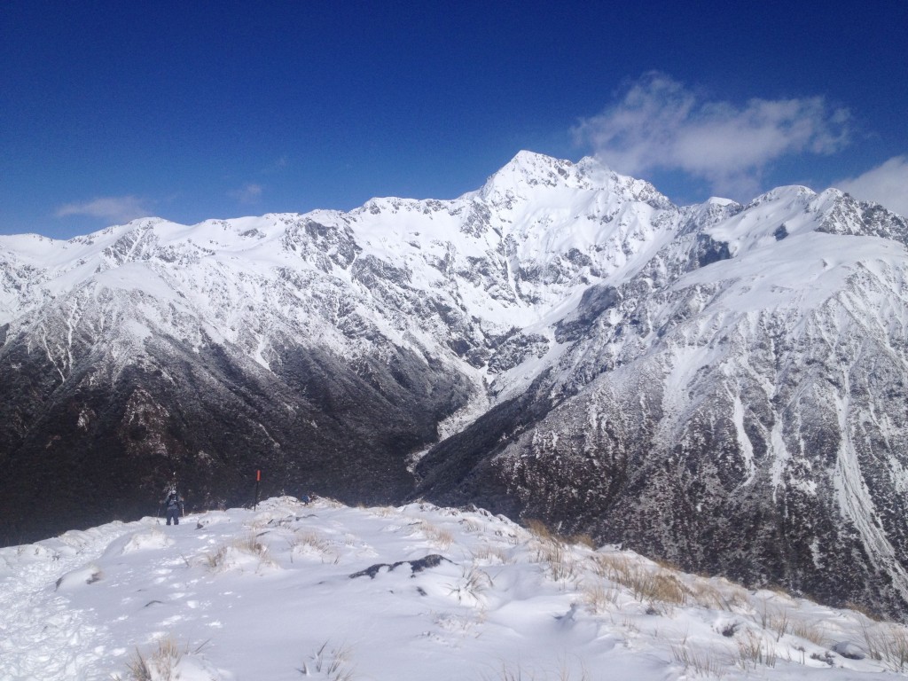 Looking into Arthur's Pass National Park