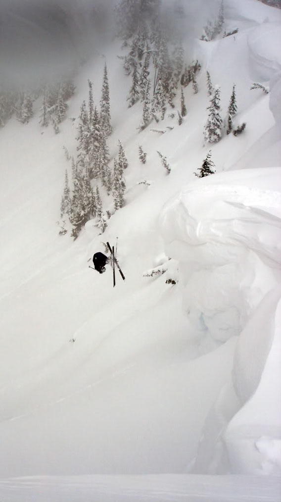 Skiing Dogleg Peak in the Crystal Mountain backcountry