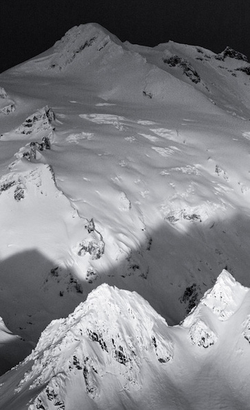 Looking at Glacier Peak and the Dakobed Range