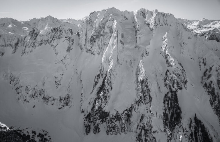 Looking at Johannesburg Mountain and the CJ Couloir