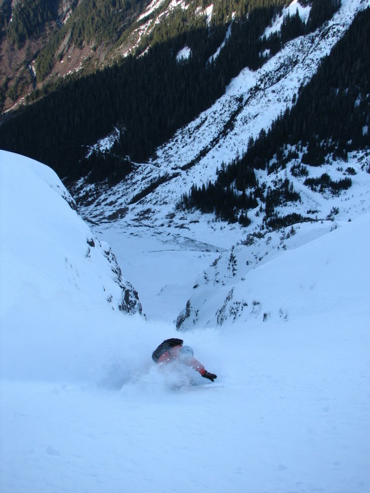 Finding powder in the North Cascades of Washington