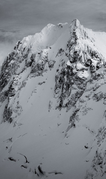 Looking at the North Face of Buckner Mountain