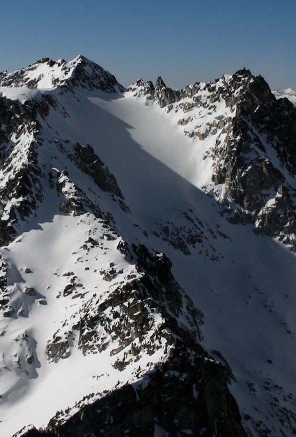 Ariel view of Cardinal Peak