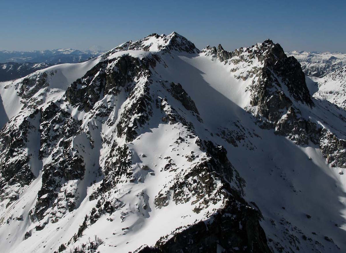 An ariel view of Cardinal Peak by John Scurlock