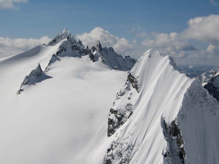 Spire Col in Glacier Peak Wilderness Washington