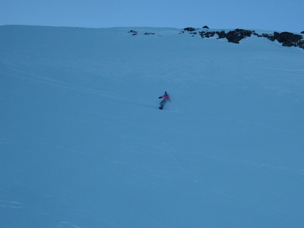 Riding down the Interglacier