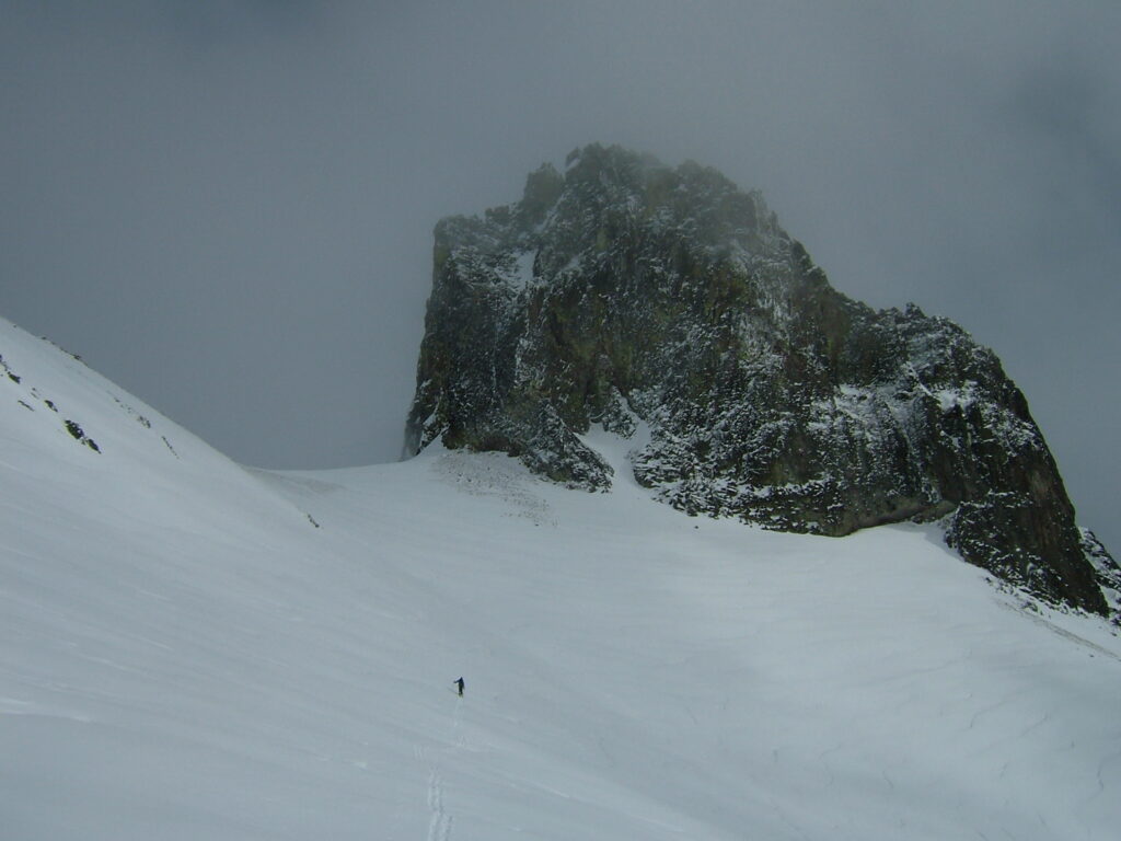 Heading back from the Cowlitz Chimney