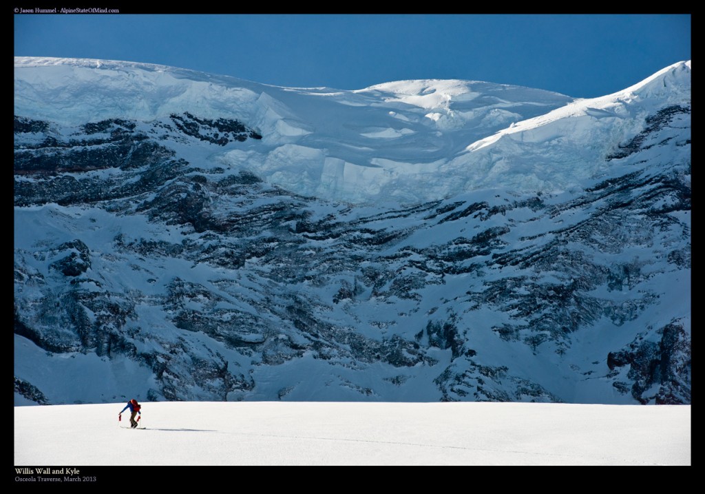 Enjoying the backcountry around Curtis Ridge in Mount Rainier National Park