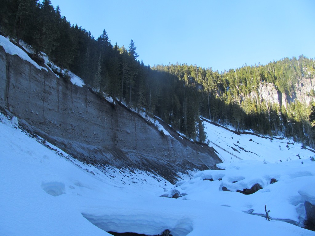 Heading up Kennedy creek