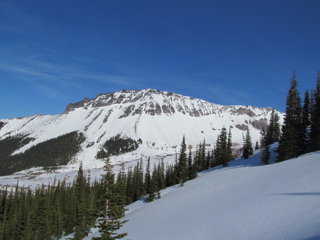 Looking back at the 3rd Burrough from Mineral Basin