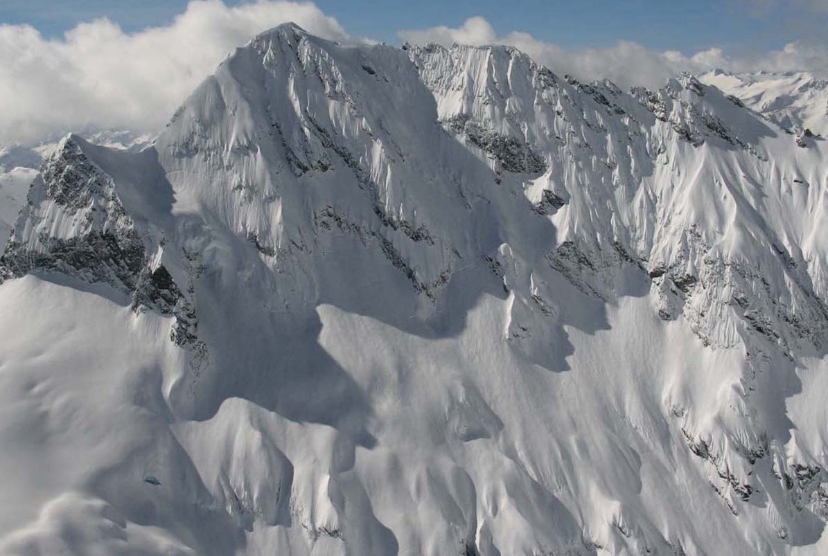 Looking at the North Face of Maude outside of Holden Village