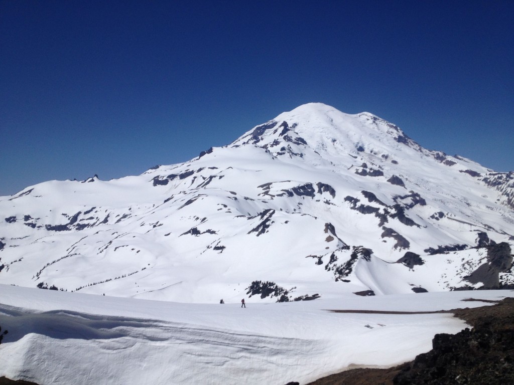 Stunning view of Mount Rainier, Ohanapecosh and Whitman Crest