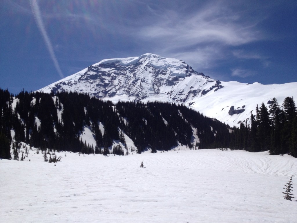 The Willis Wall on Mount Rainier