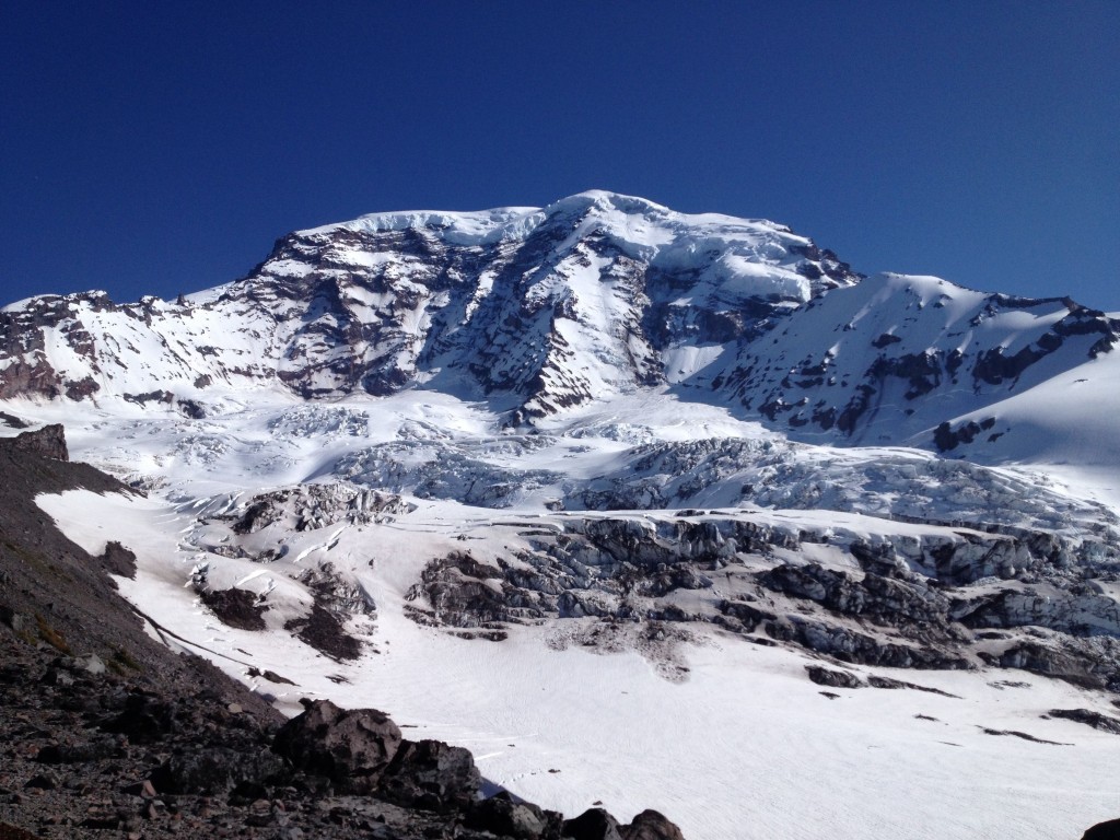 Liberty Ridge and the Carbon Glacier