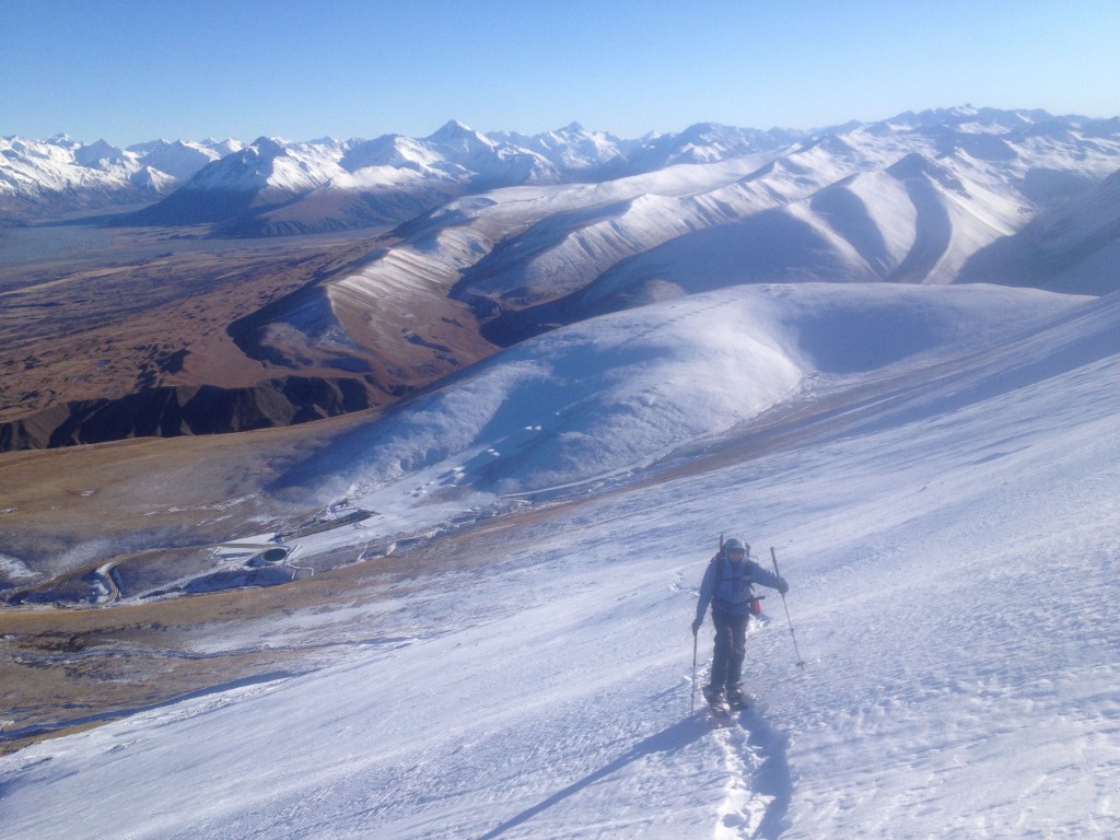 Leaving the Tekapo Basin