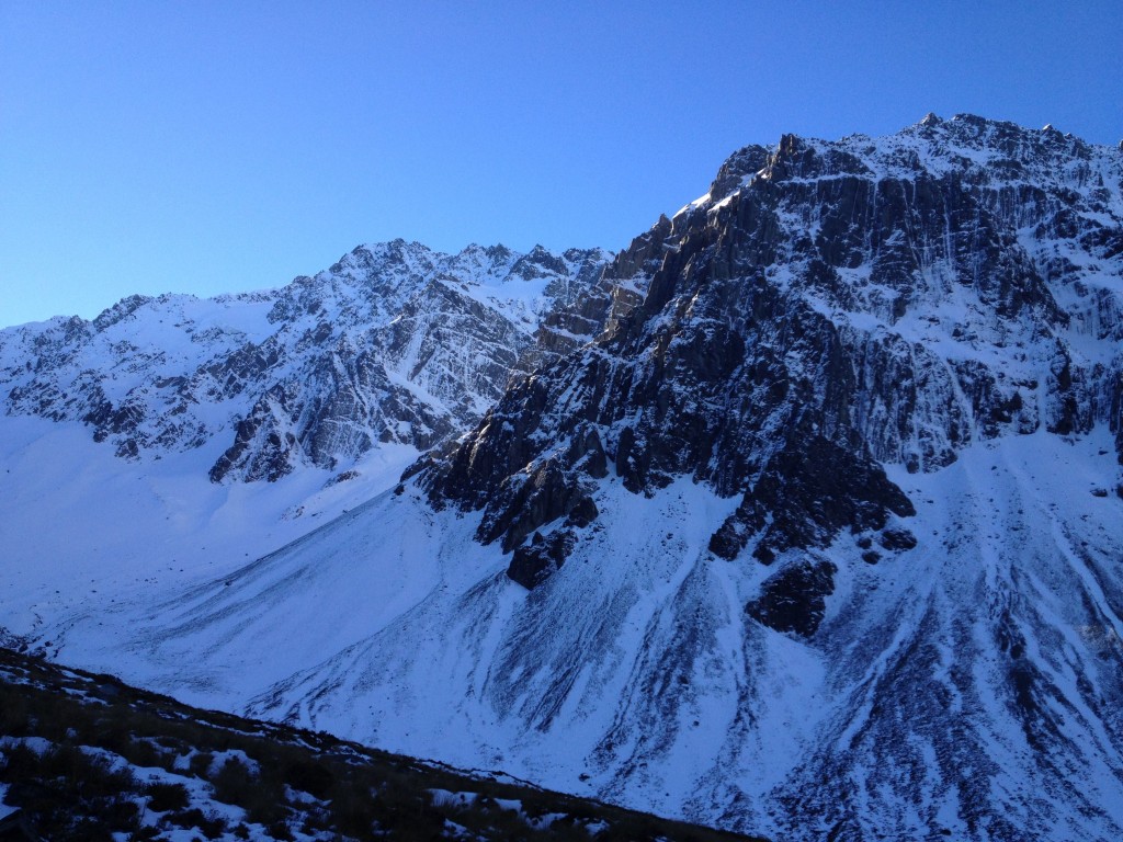 Cold but awesome camp site