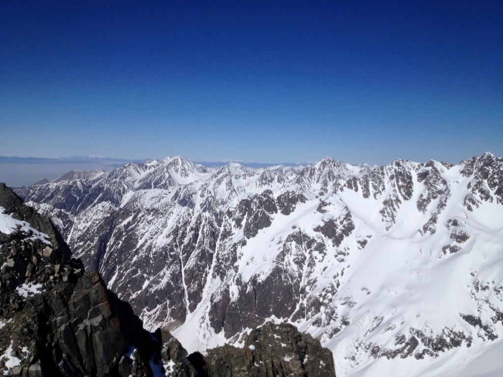 Looking into the Ben Ohau Range