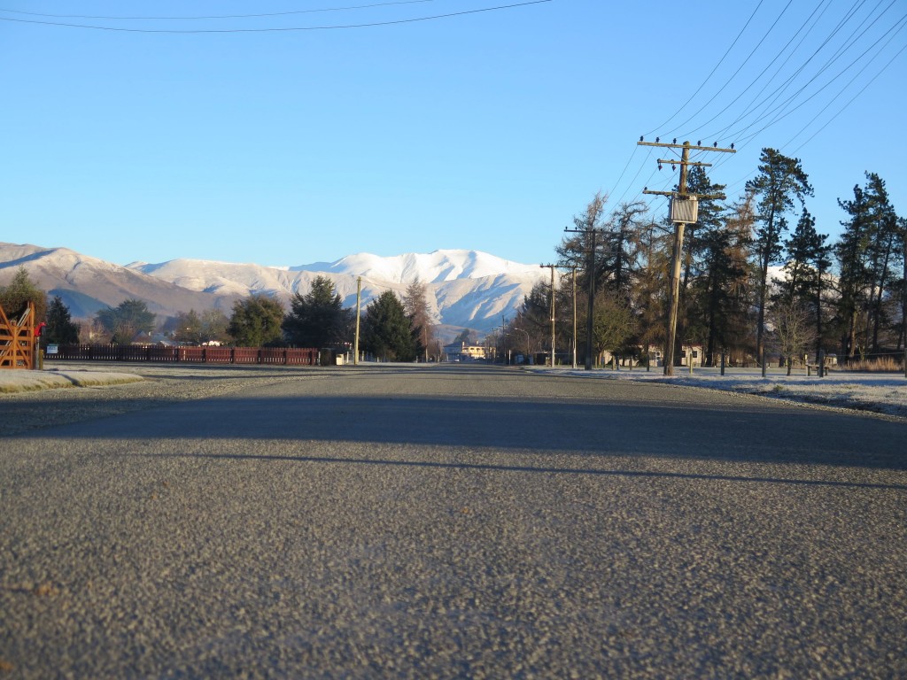 The view of Dobson from my front yard. Photo by Pow Wigley