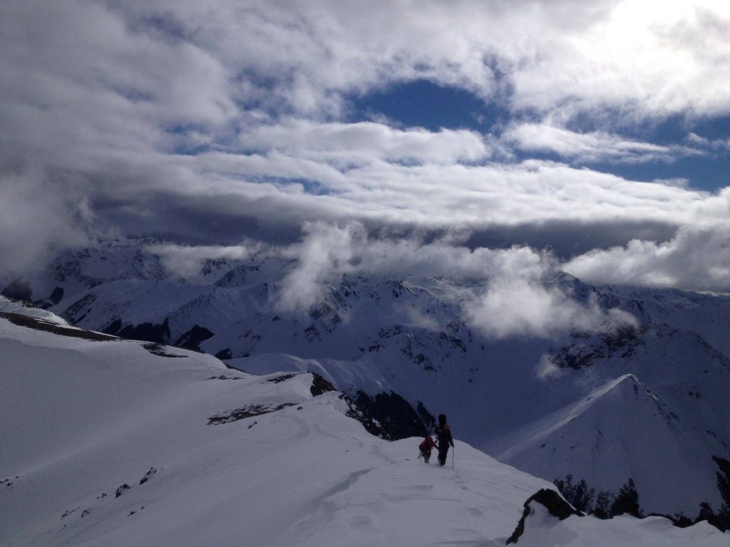 Hiking into the Slackcountry