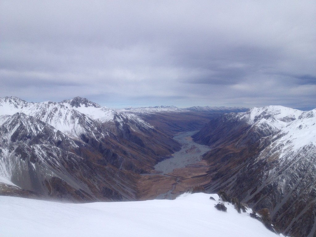 Looking back down the Macauly River