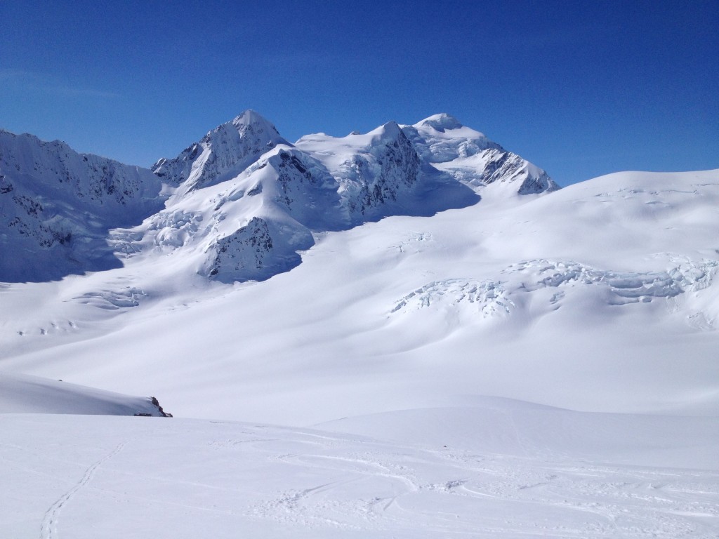 Looking up the Tasman towards Ellie De Beaumont