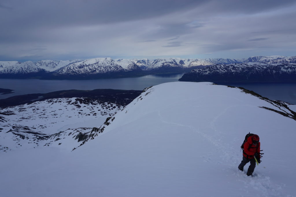 Stoked to be back on the ridge with no rain yet