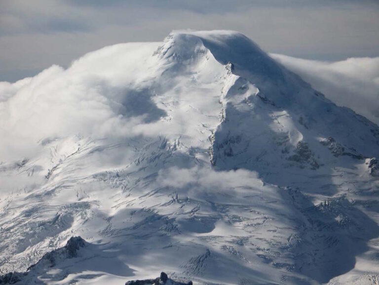 The Park Glacier Headwall on Mount Baker