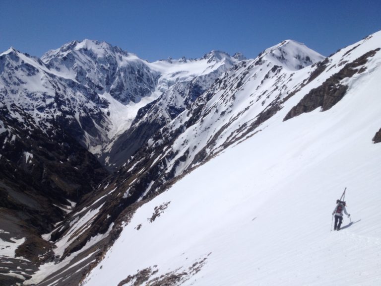 Climbing The Warrior in New Zealand