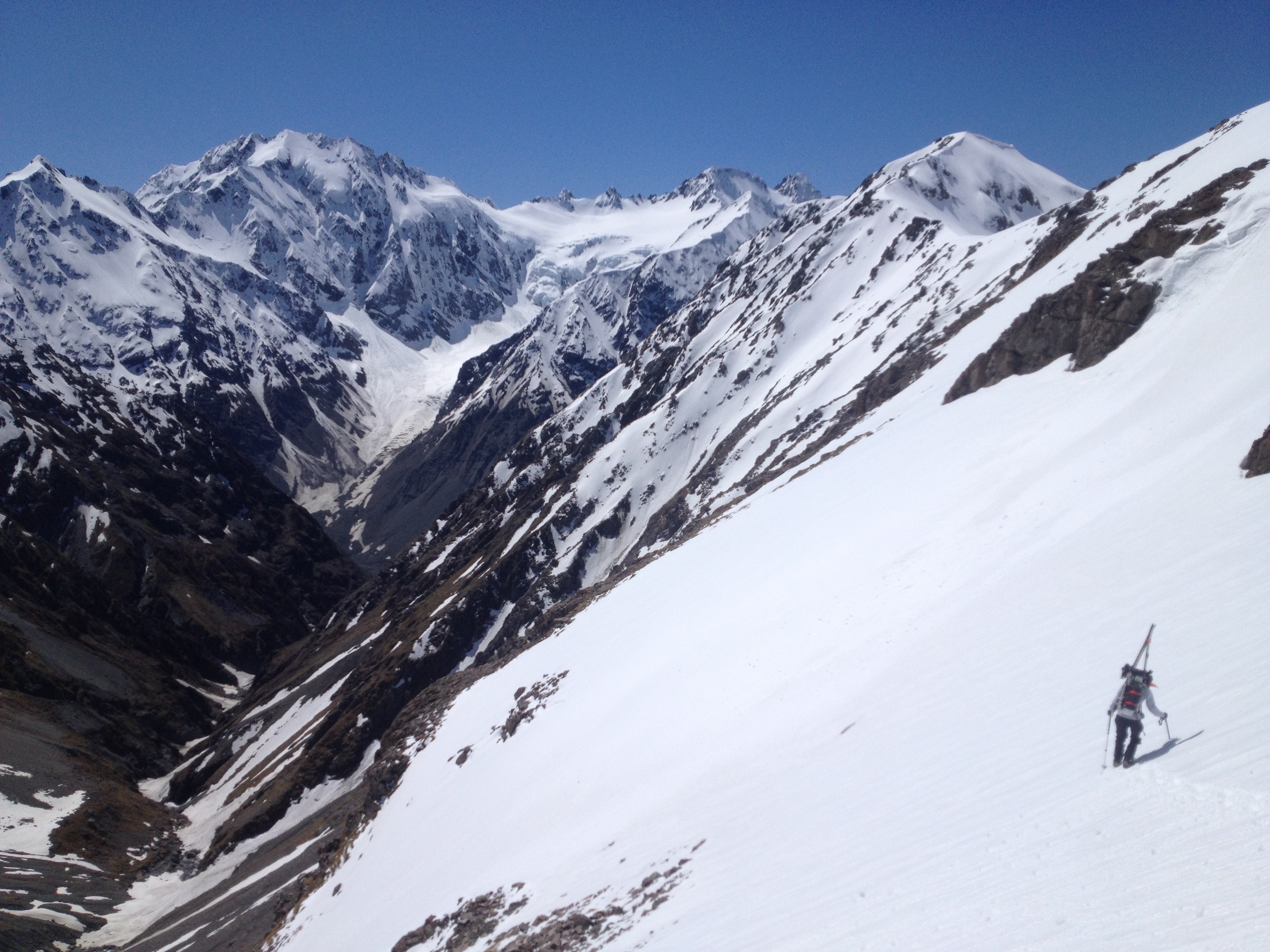 Climbing The Warrior in New Zealand