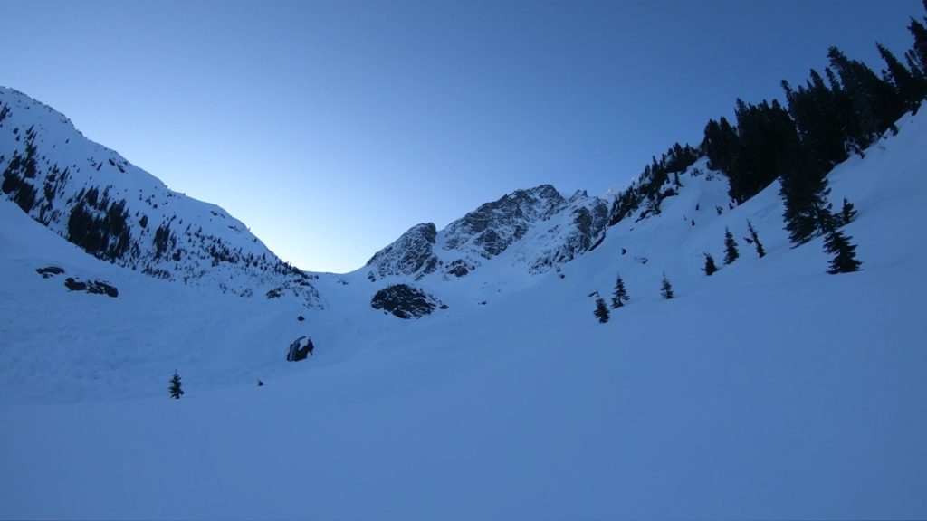 Heading up the White Salmon Valley