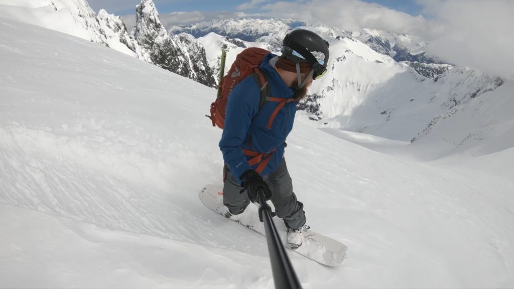 Heading towards the Nooksack Cirque on the Nooksack Traverse