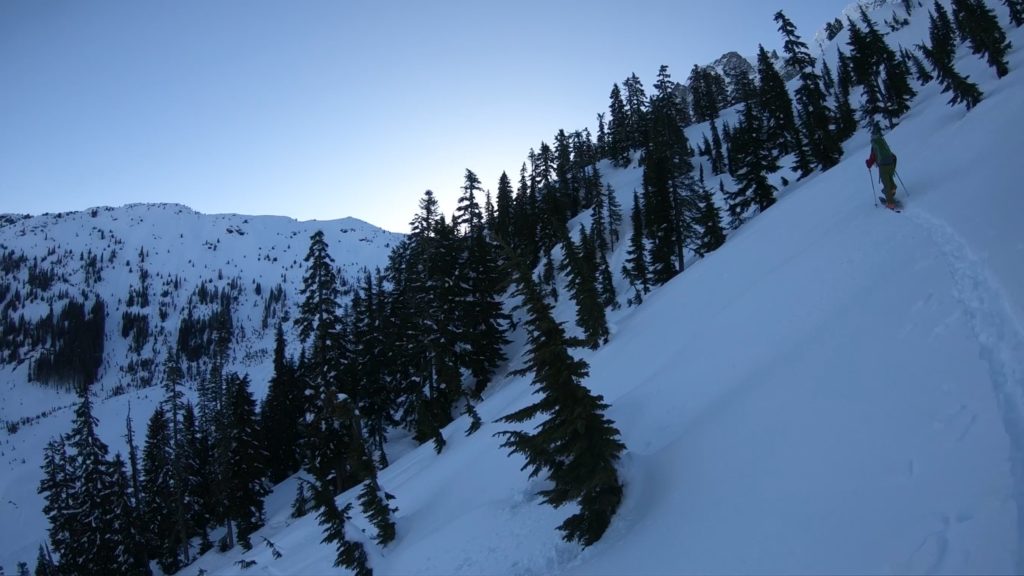 Doing the safe alternative route up Mount Shuksan to the White Salmon Glacier