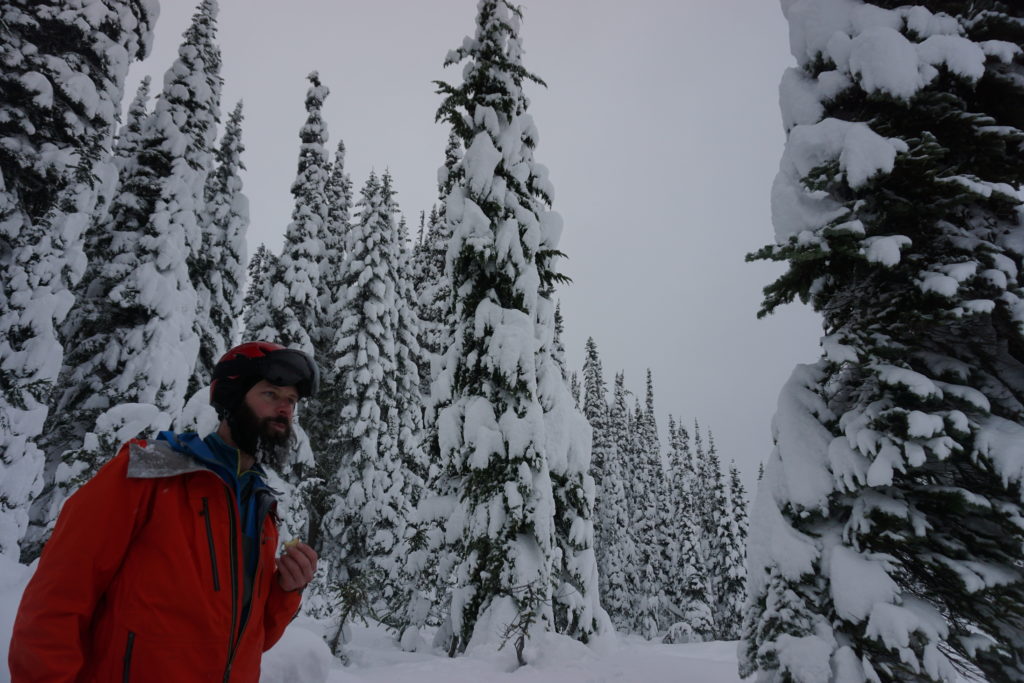 Stoked after an epic early season day in the Crystal Mountain Backcountry