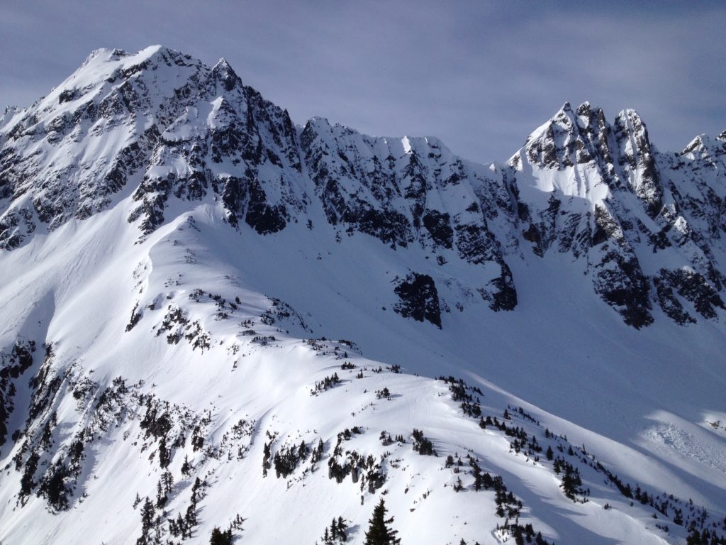 Looking back at Cascade Pass