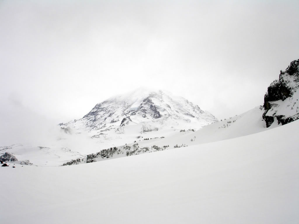 Mount Rainier from Mist Park