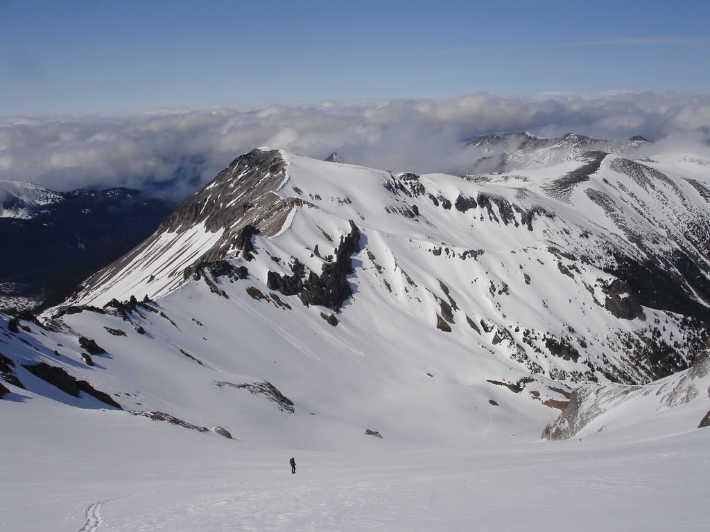 Scott skinning up with the Burroughs in the Background