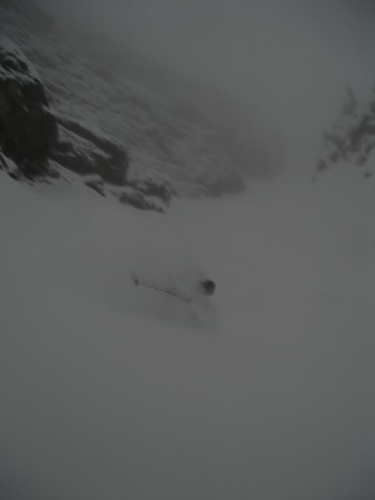 Finding Waist Deep snow near Blue Lake up on Highway 20