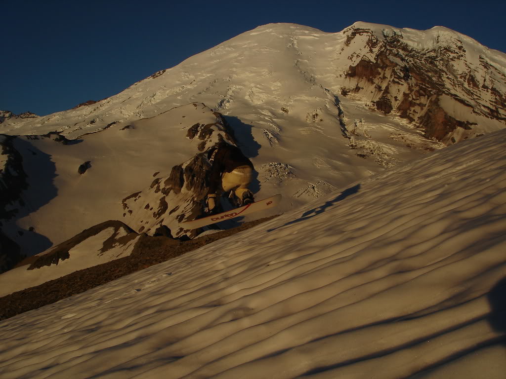 First run of the Day while linking up the 3rd Burroughs and the Interglacier