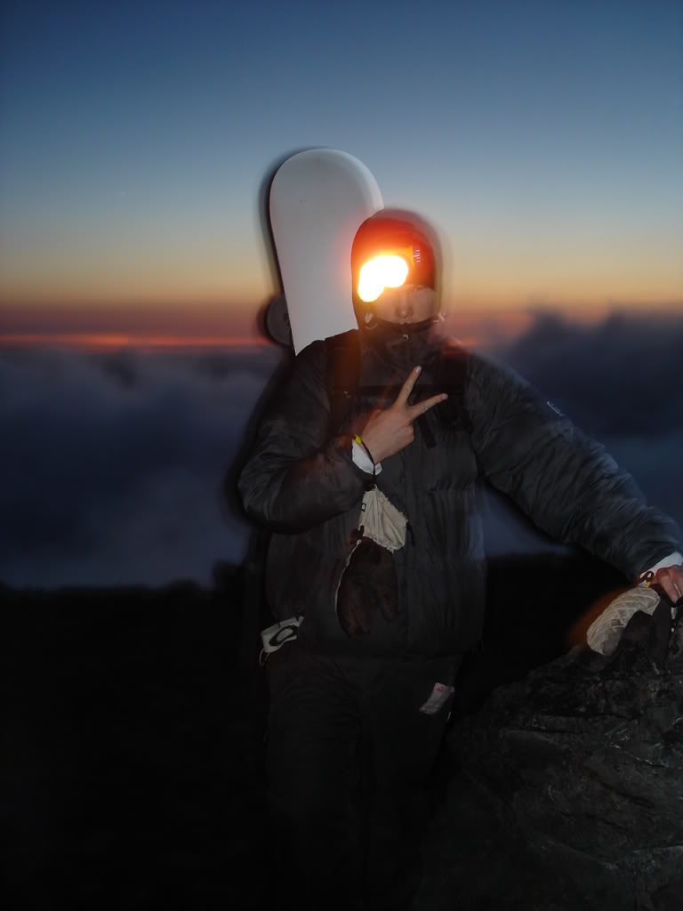 Hiking out in the dark