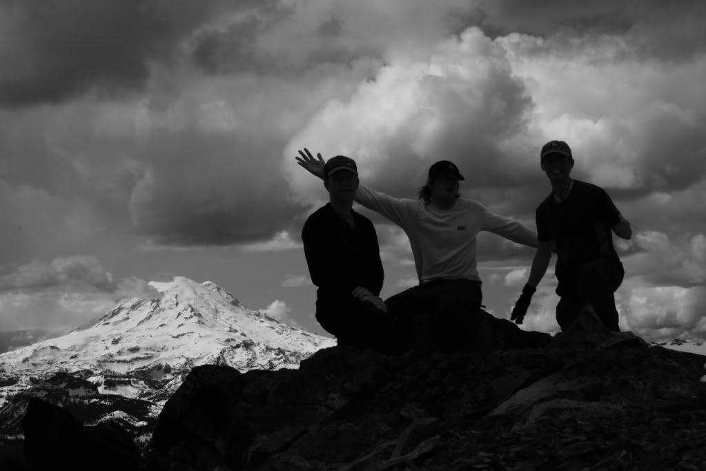 Group photo on the summit of Mt. Aix