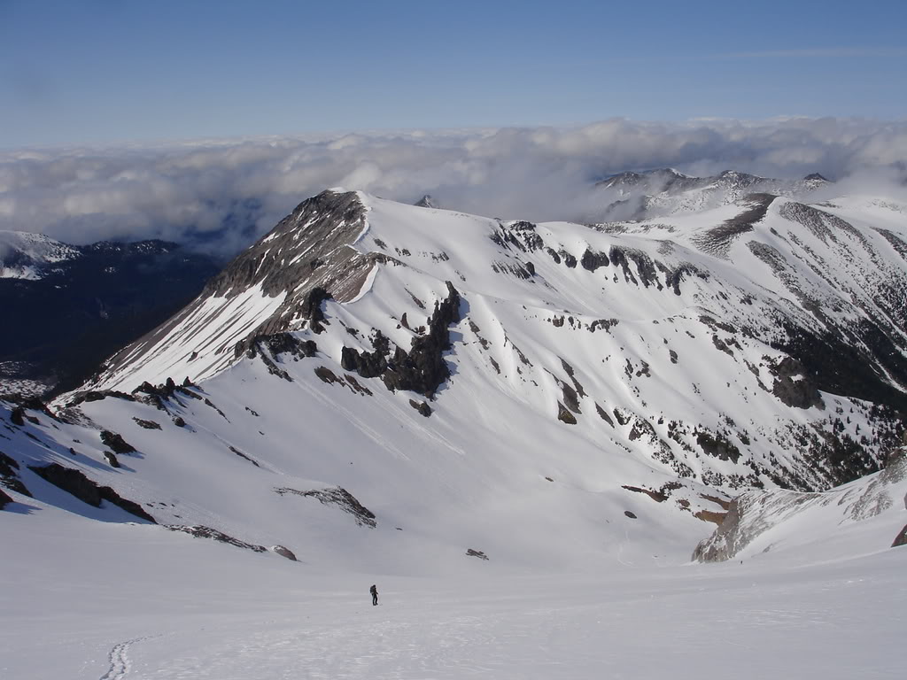 Scott skinning up with the Burroughs in the Background