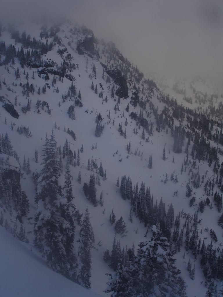 The South Face of Sheep Lake Peak