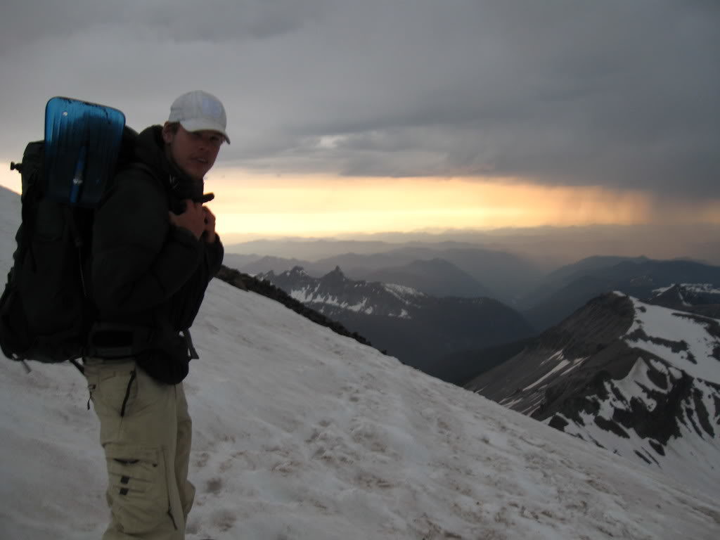 Looking north from the Interglacier