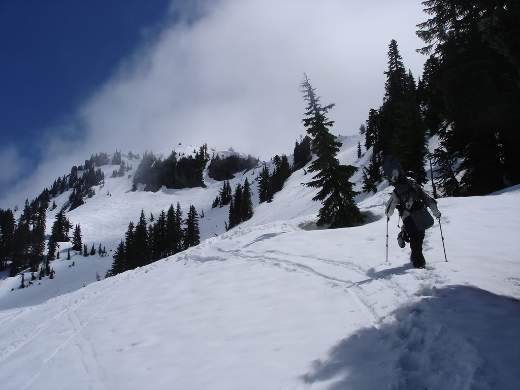 Heading out to Yakima Peak up on Chinook Pass