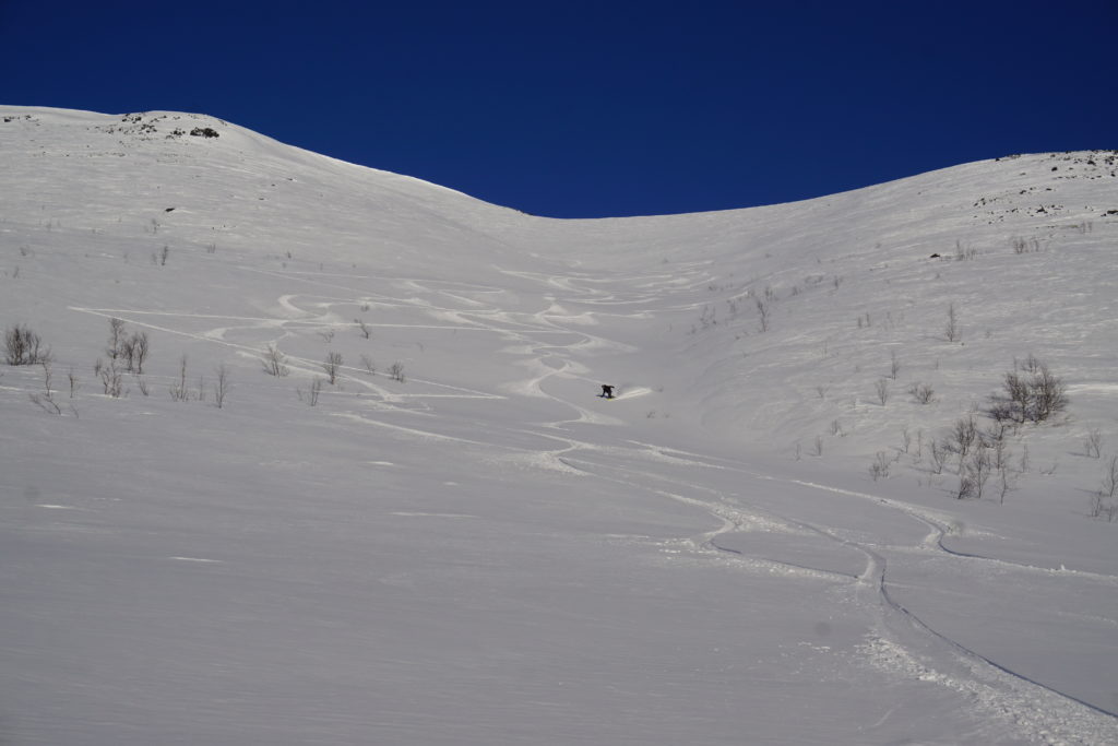 Tracking out the slopes