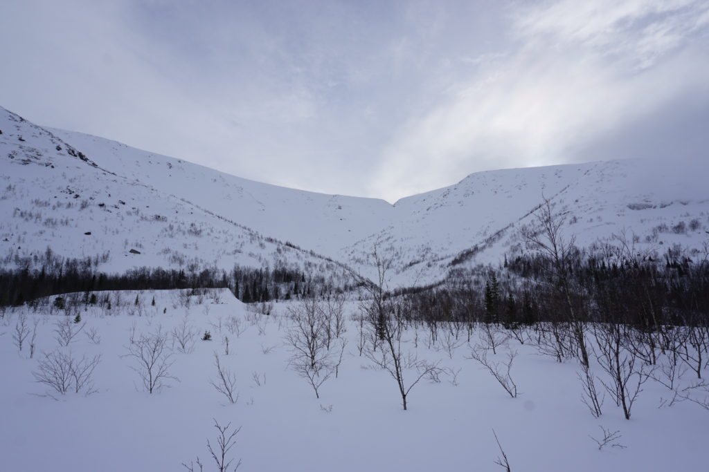 A closer look at the north bowl of Mount Aikuaivenchorr