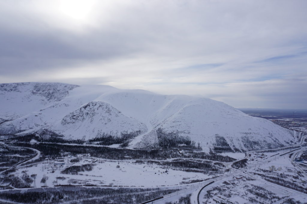 Looking South into the Khibiny Mountains