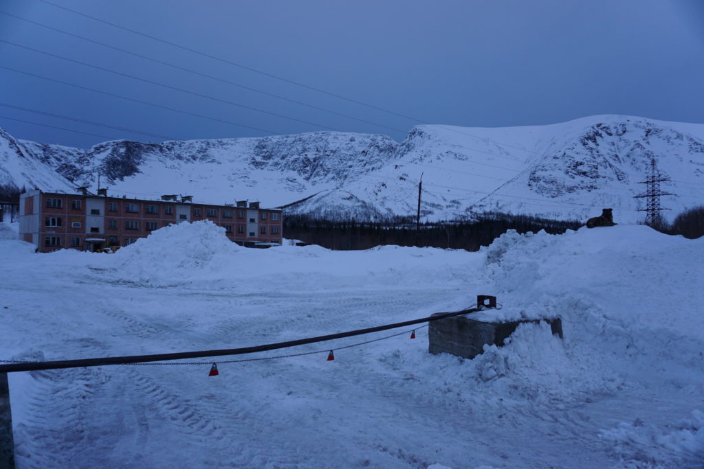 Numerous potential ski touring bowls in the Mount Aikuaivenchorr backcountry